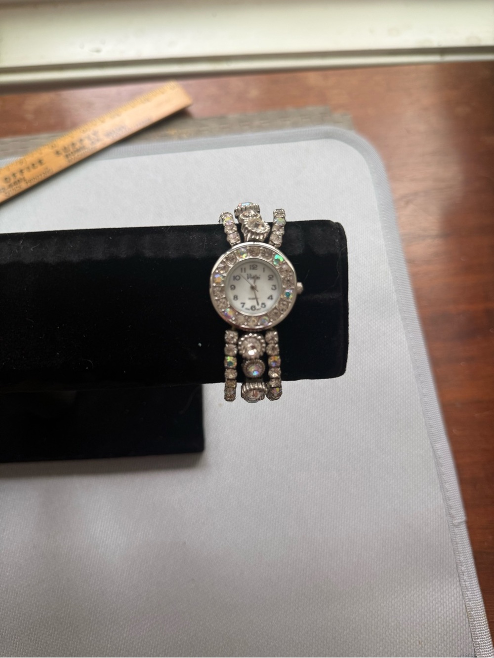 Viviani Rhinestone stretch Watch - silver tone - Picture 7 of 9
